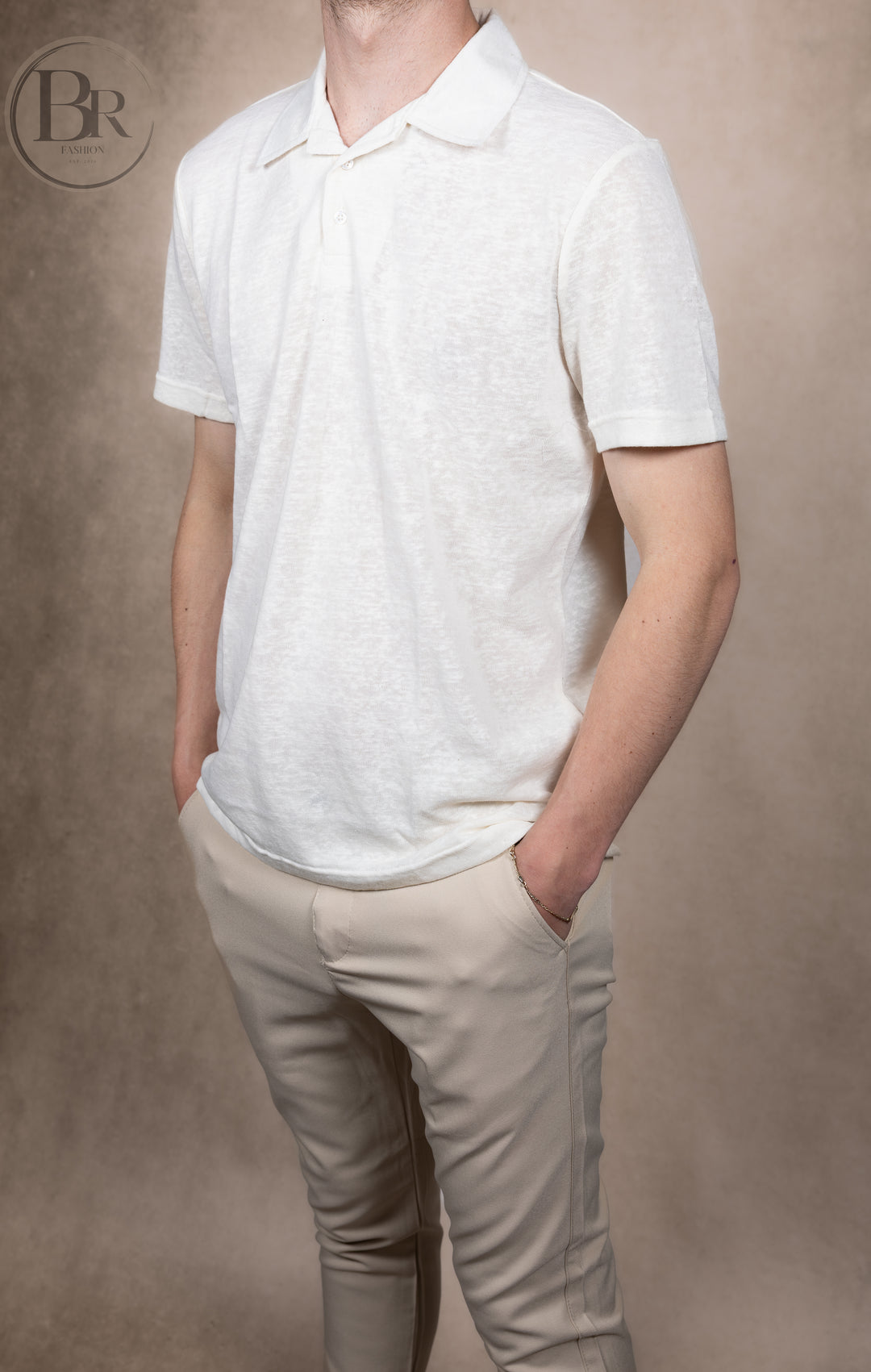 Linnen Polo