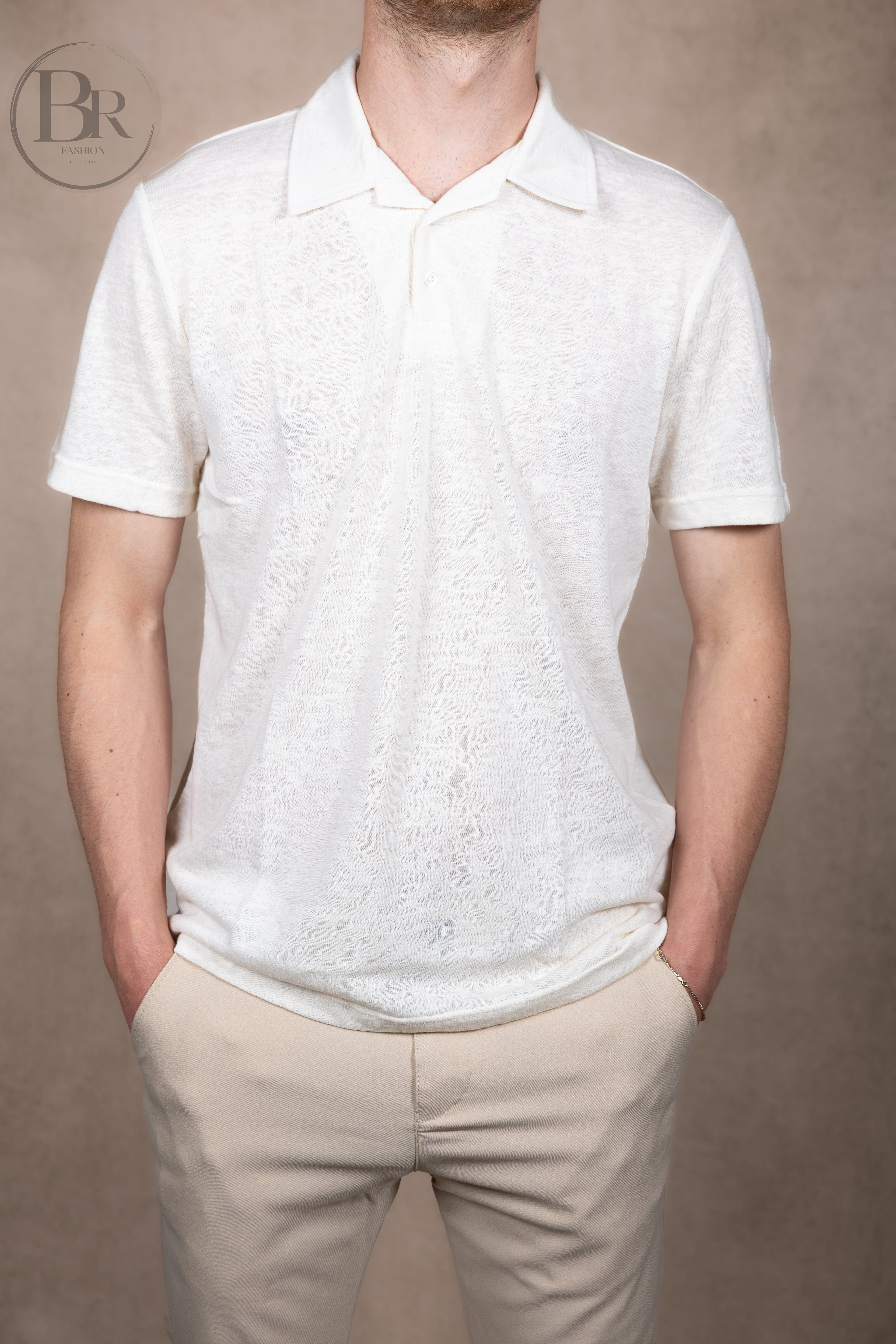 Linnen Polo