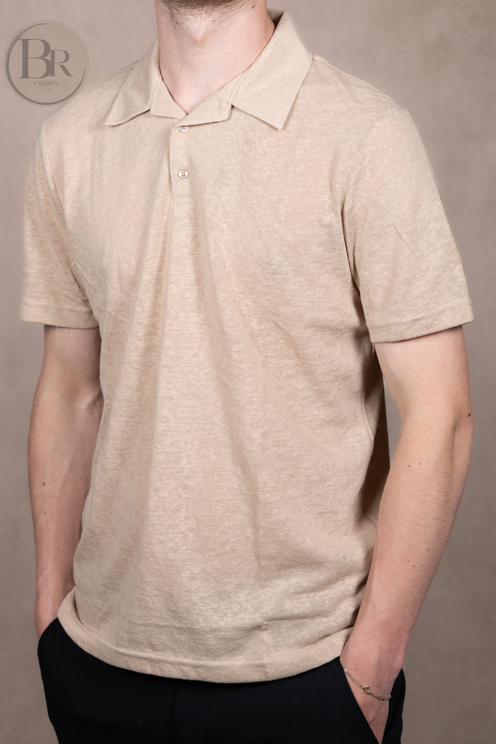 Linnen Polo