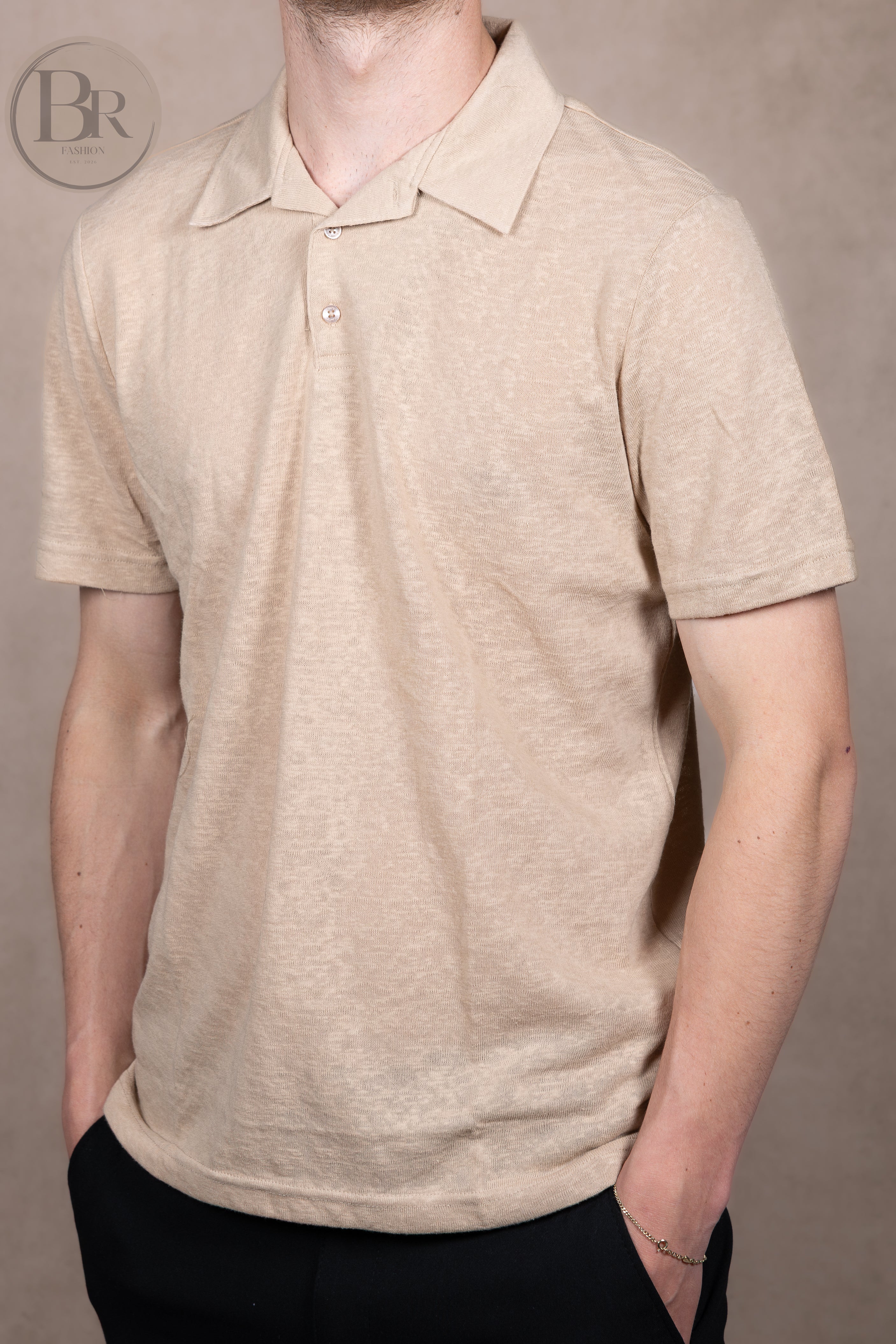 Linnen Polo
