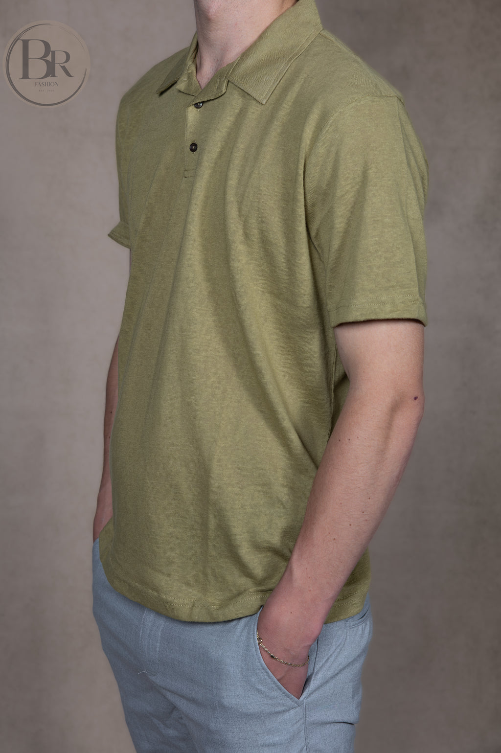 Linnen Polo