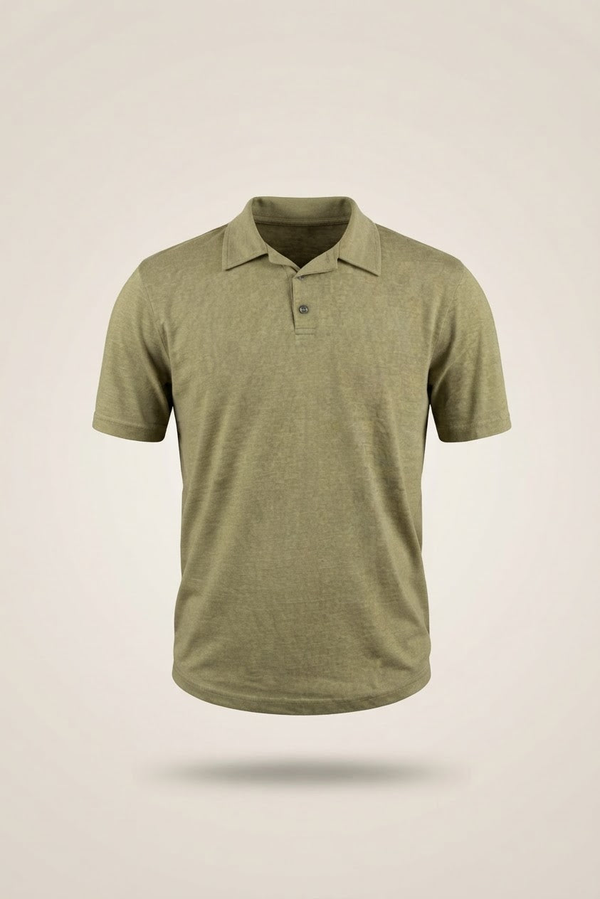 Linnen Polo