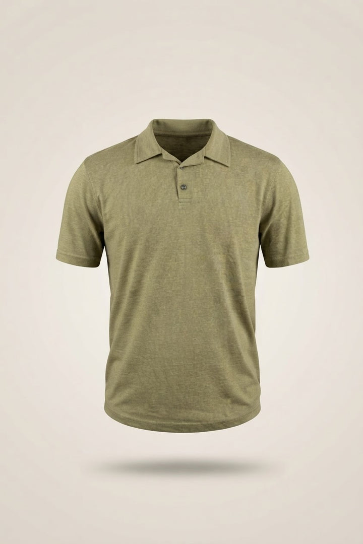 Linnen Polo